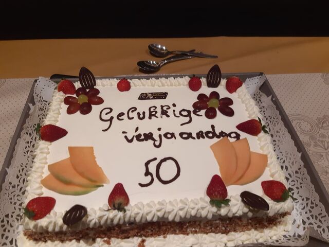 Gateau: krieken en slagroom 