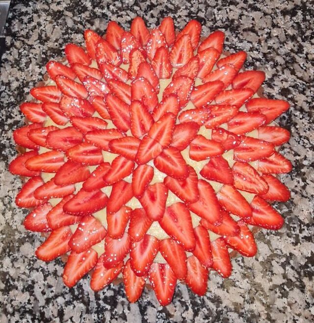 Tarte aux fraises