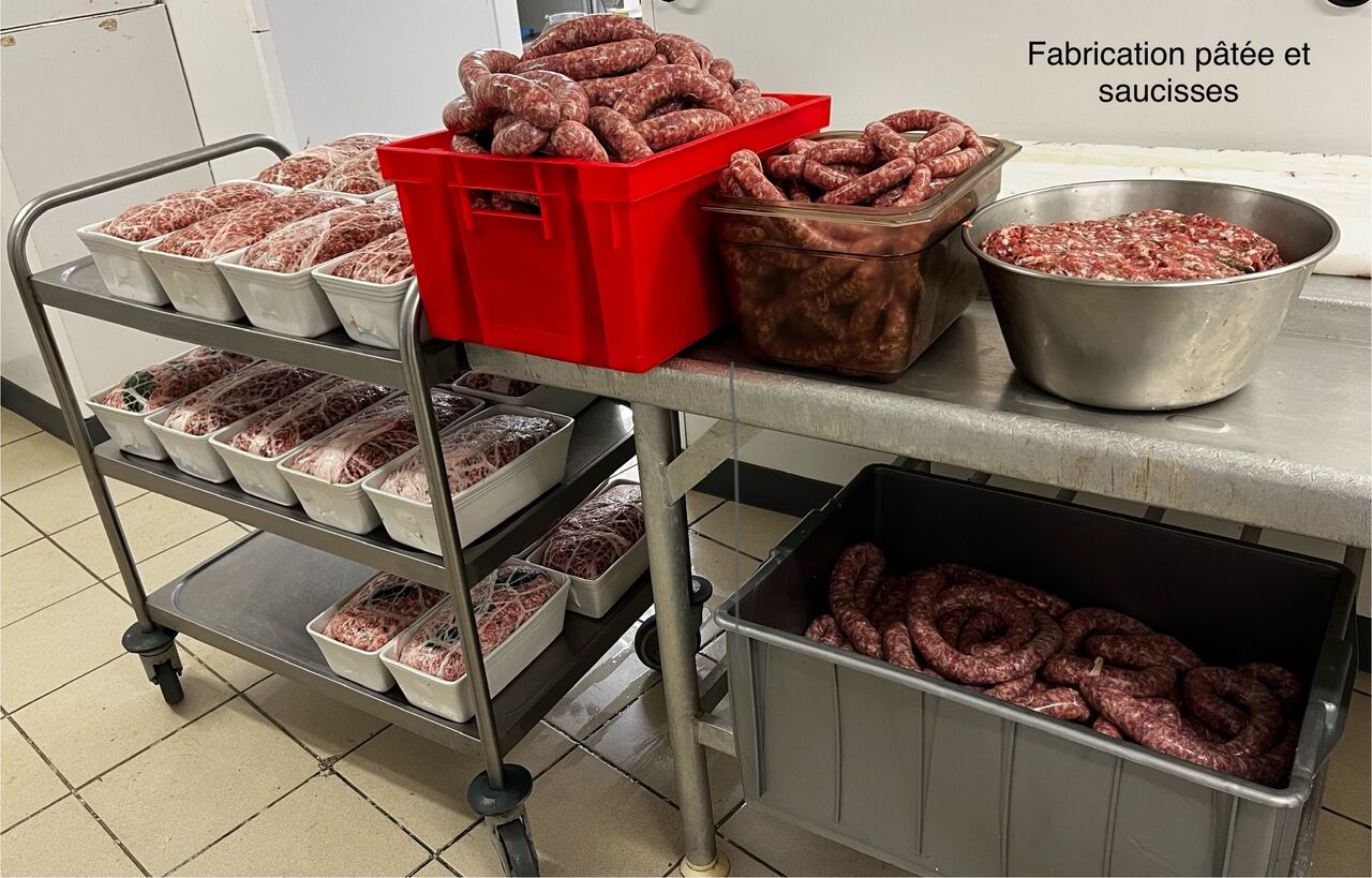 Saucisses et pâtés 