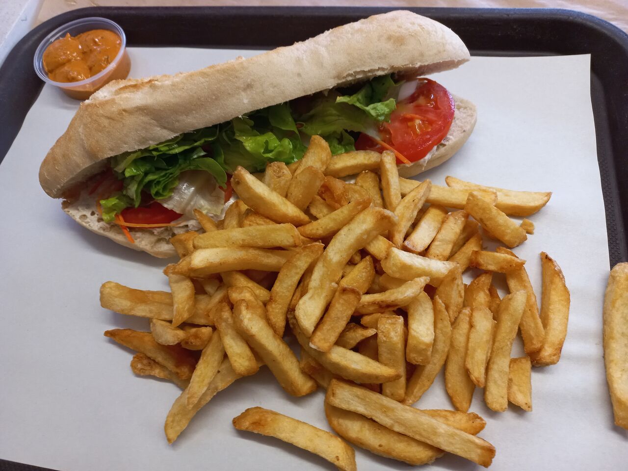 Américain thon créditée 