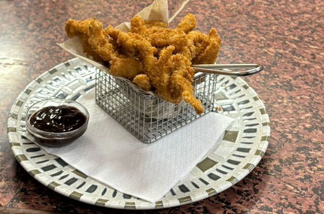 Tiras de Pollo con Salsa Barbacoa