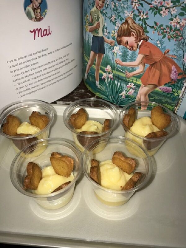 TARTELETTE CITRON REVISITÉE
dans des verrines 