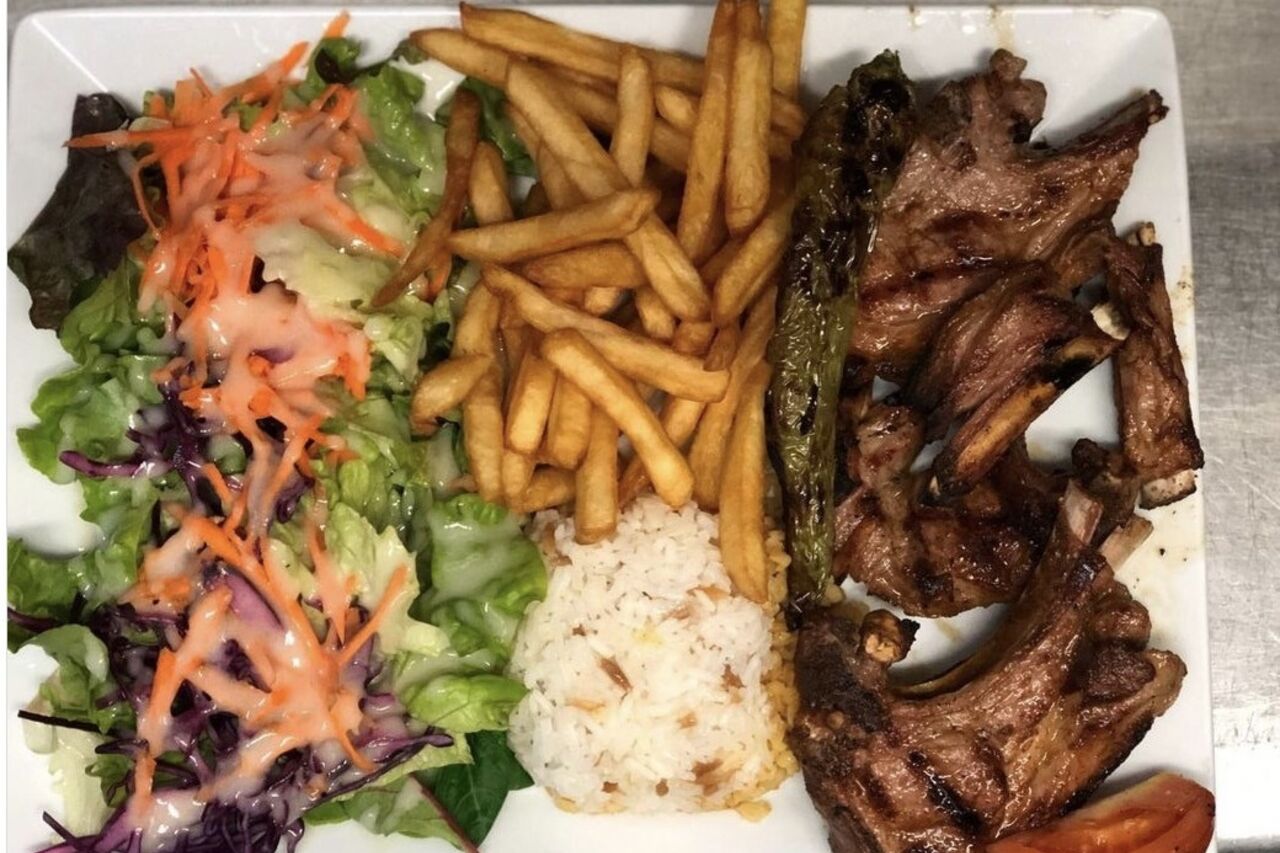 Assiette Côtelettes