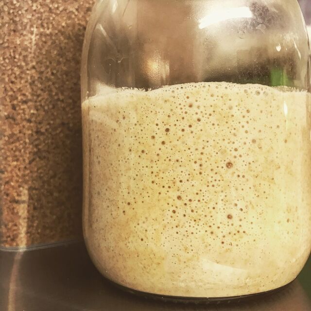 Dany Levito! Notre levain! A l'origine de notre belle pâte à pizza :-)