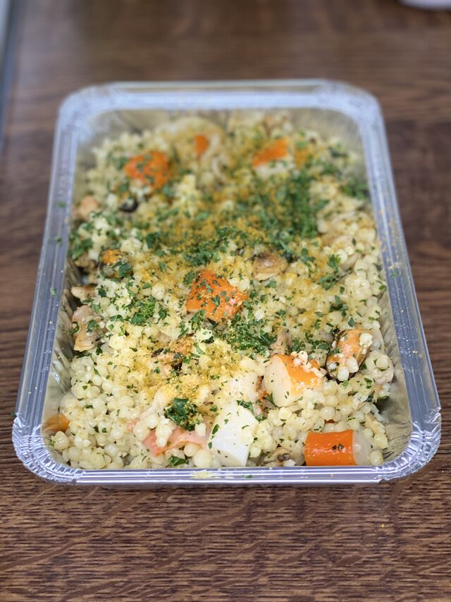 fregola ai frutti di mare (met zeevruchten)