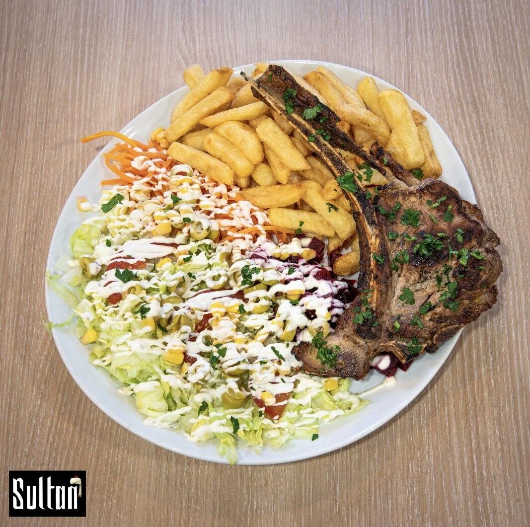 assiette côte de veau