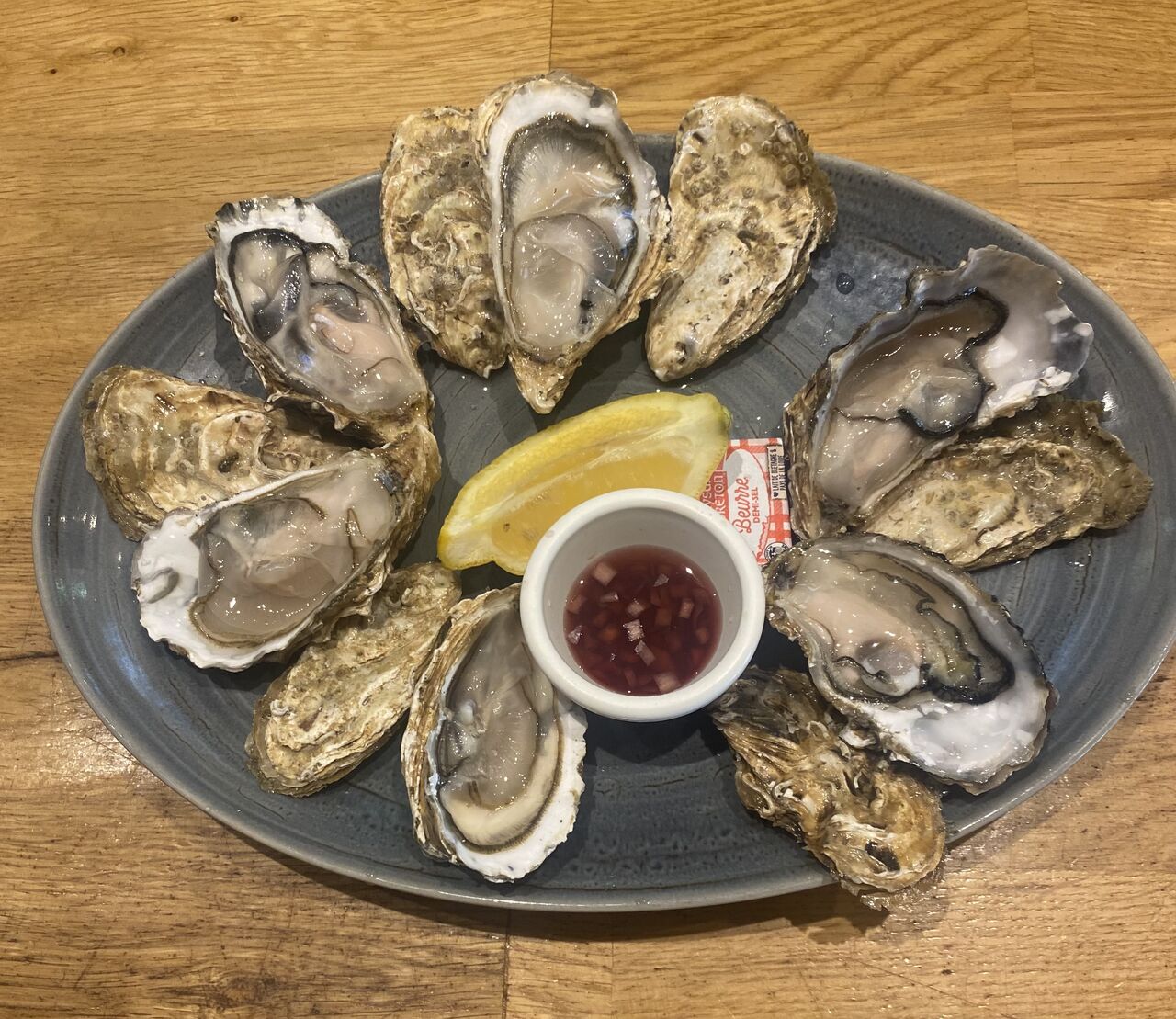Huîtres de « La cabane à Jules » de Fouras
