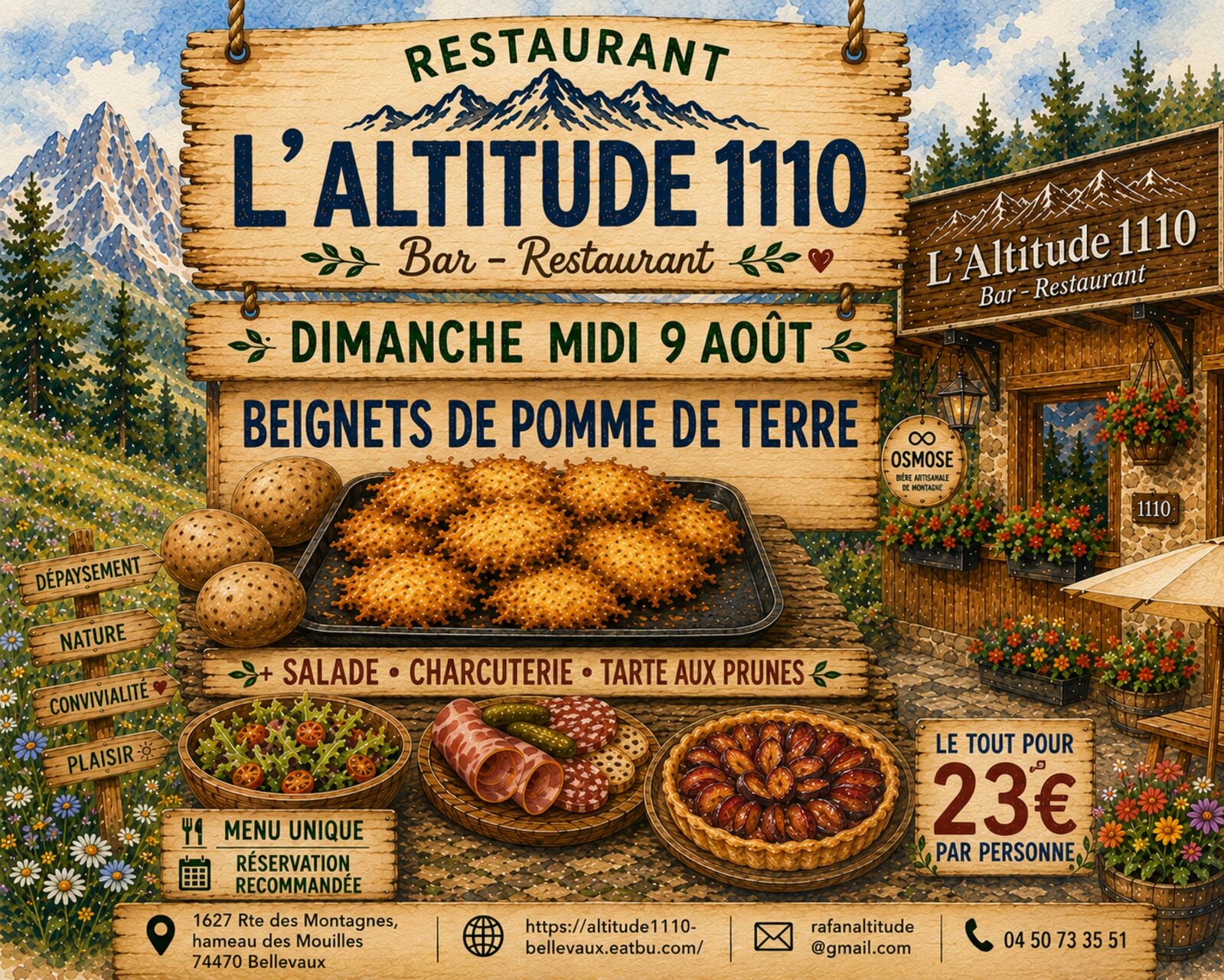 BEIGNETS DE POMME DE TERRE