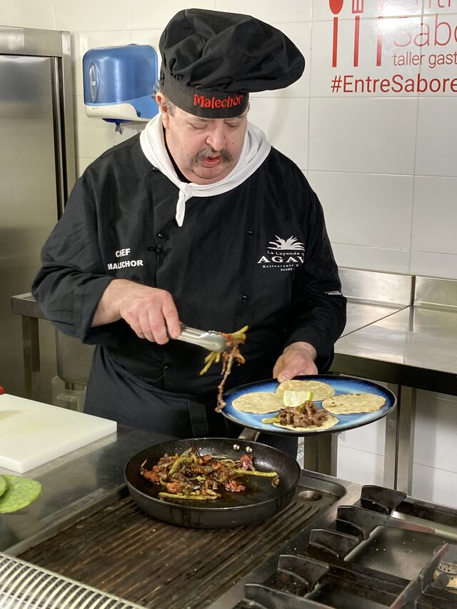 Curso gastronómico con el chef Malechor 