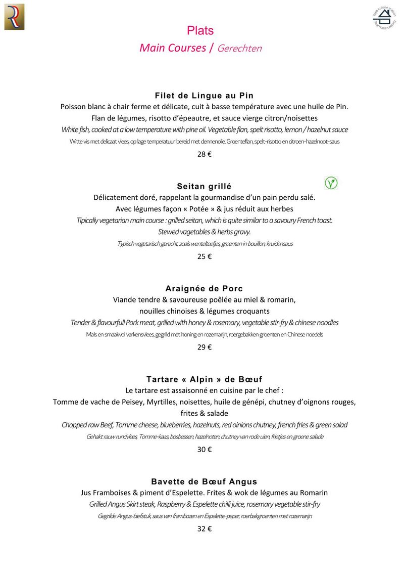 Nos Plats