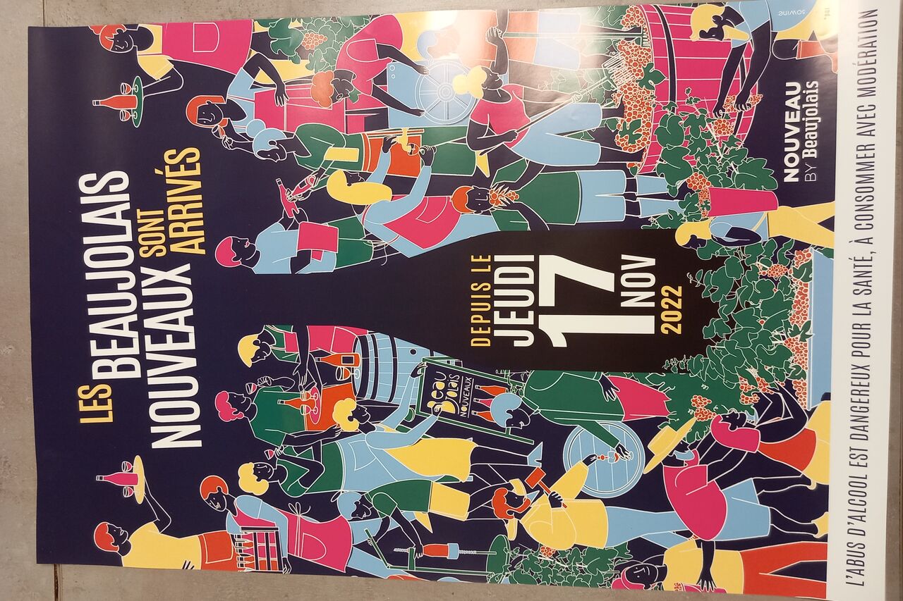 Soirée Beaujolais jeudi 17/11