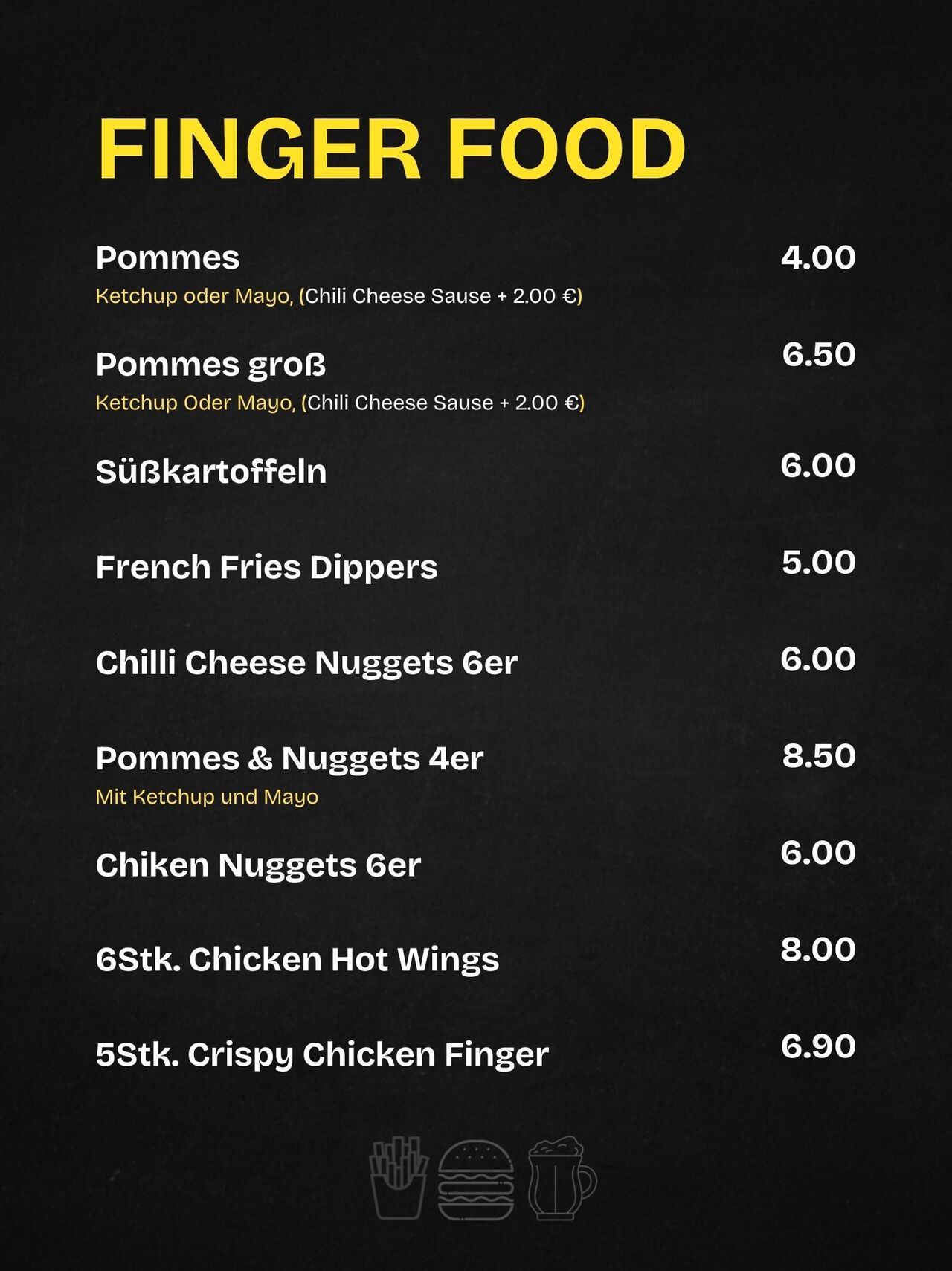 FINGER FOOD