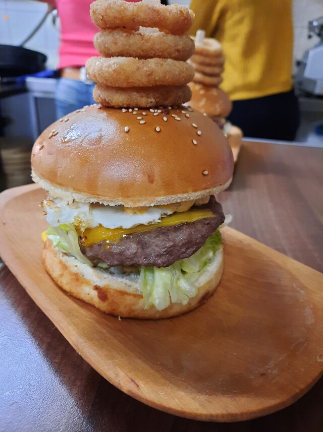 Hovädzí Hamburger statkár 🤤