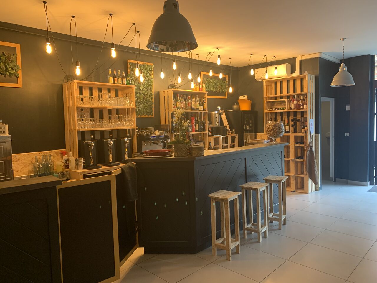 Entrée du restaurant