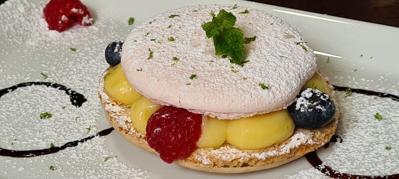 Le macaron citron façon tarte