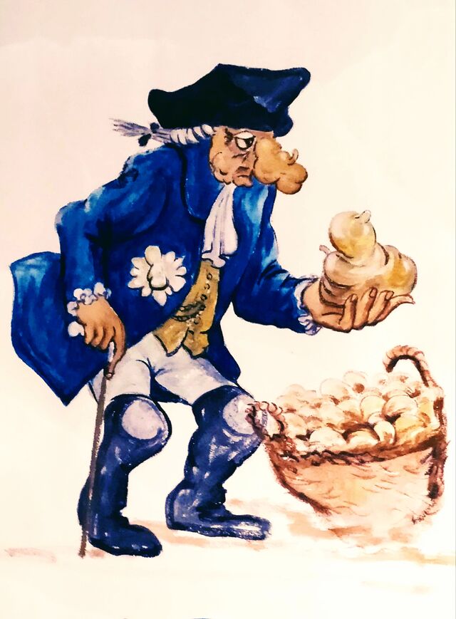 Friedrich II.
„Die Wurzeln sollt Ihr fressen, nicht die
Früchte.“