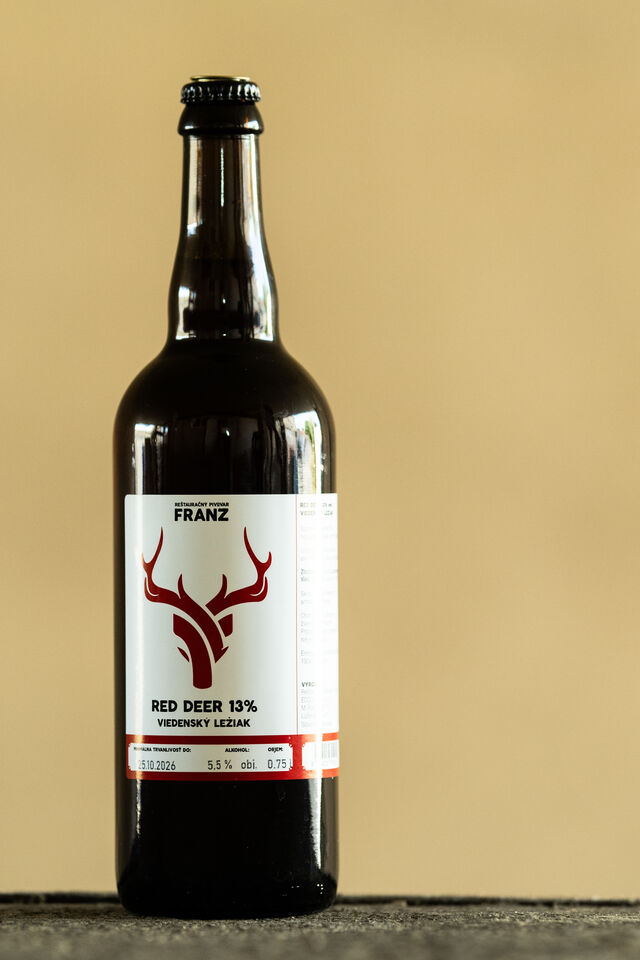 Red Deer Viedenský ležiak 13° 5,3% 0,75L