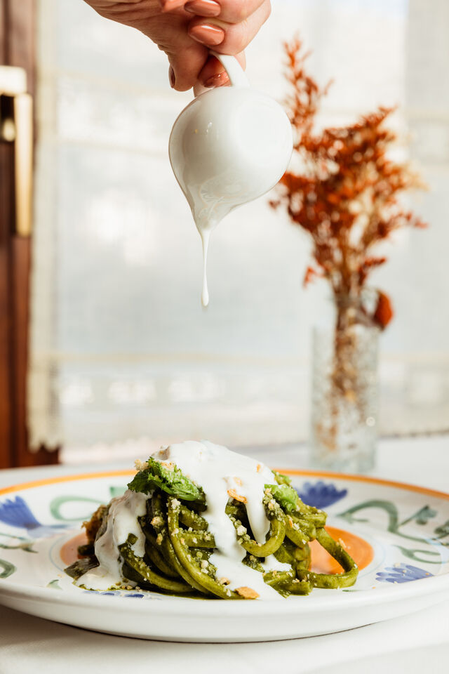 Spaghettone acqua e farina