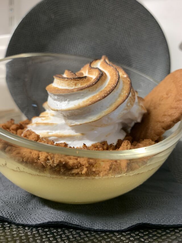 La Verrine Citron Meringuée et Spéculoos
