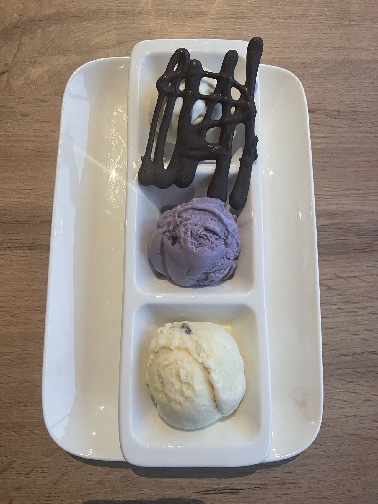 L'assiette trois sorbets