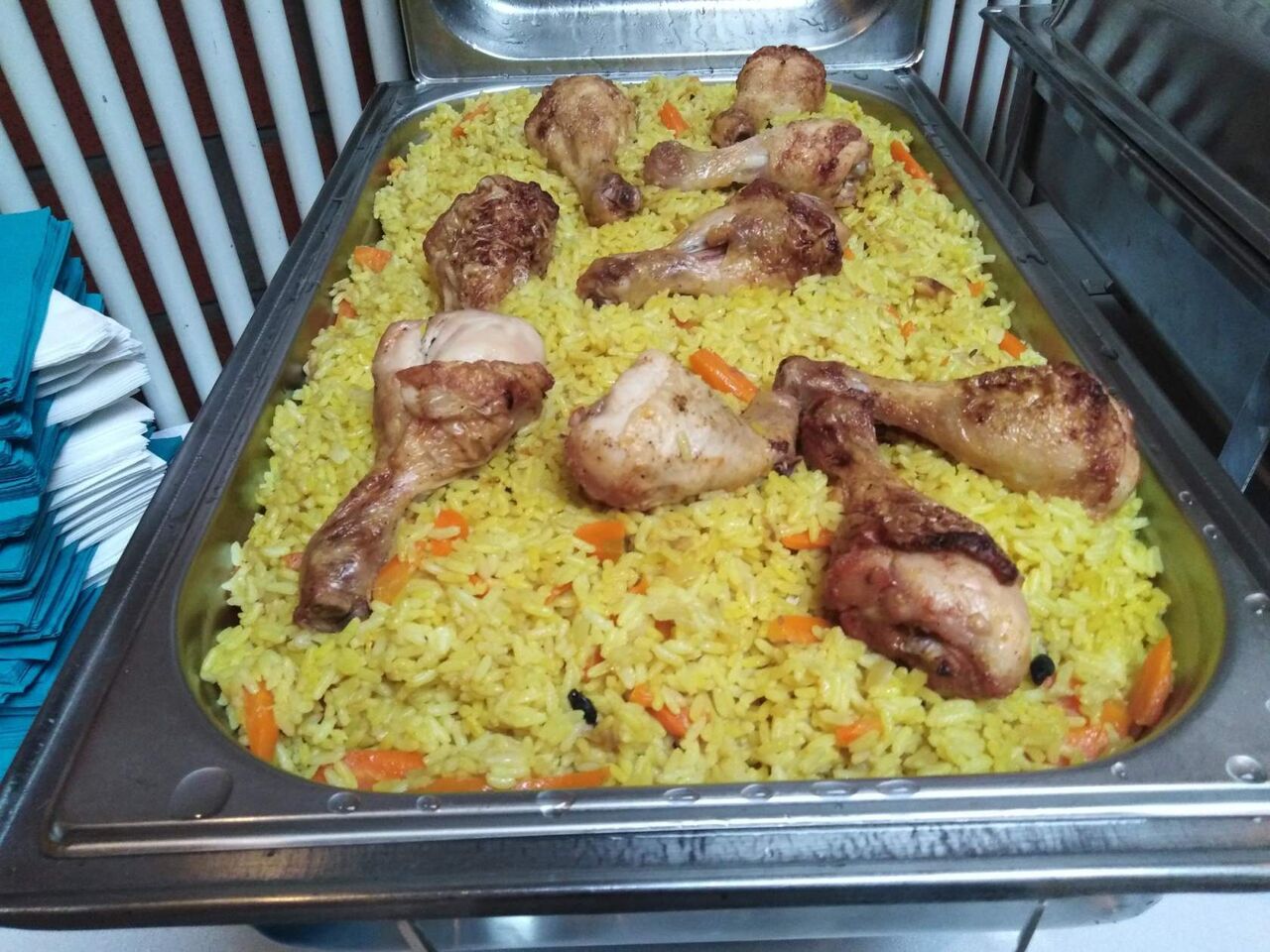 Plow Reisgericht nach asiatischer Art
Плов