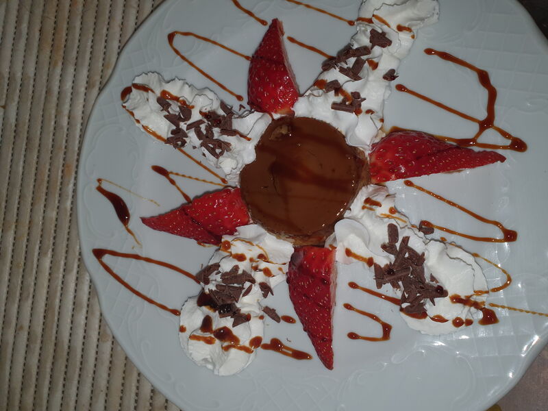 Flan de huevo 