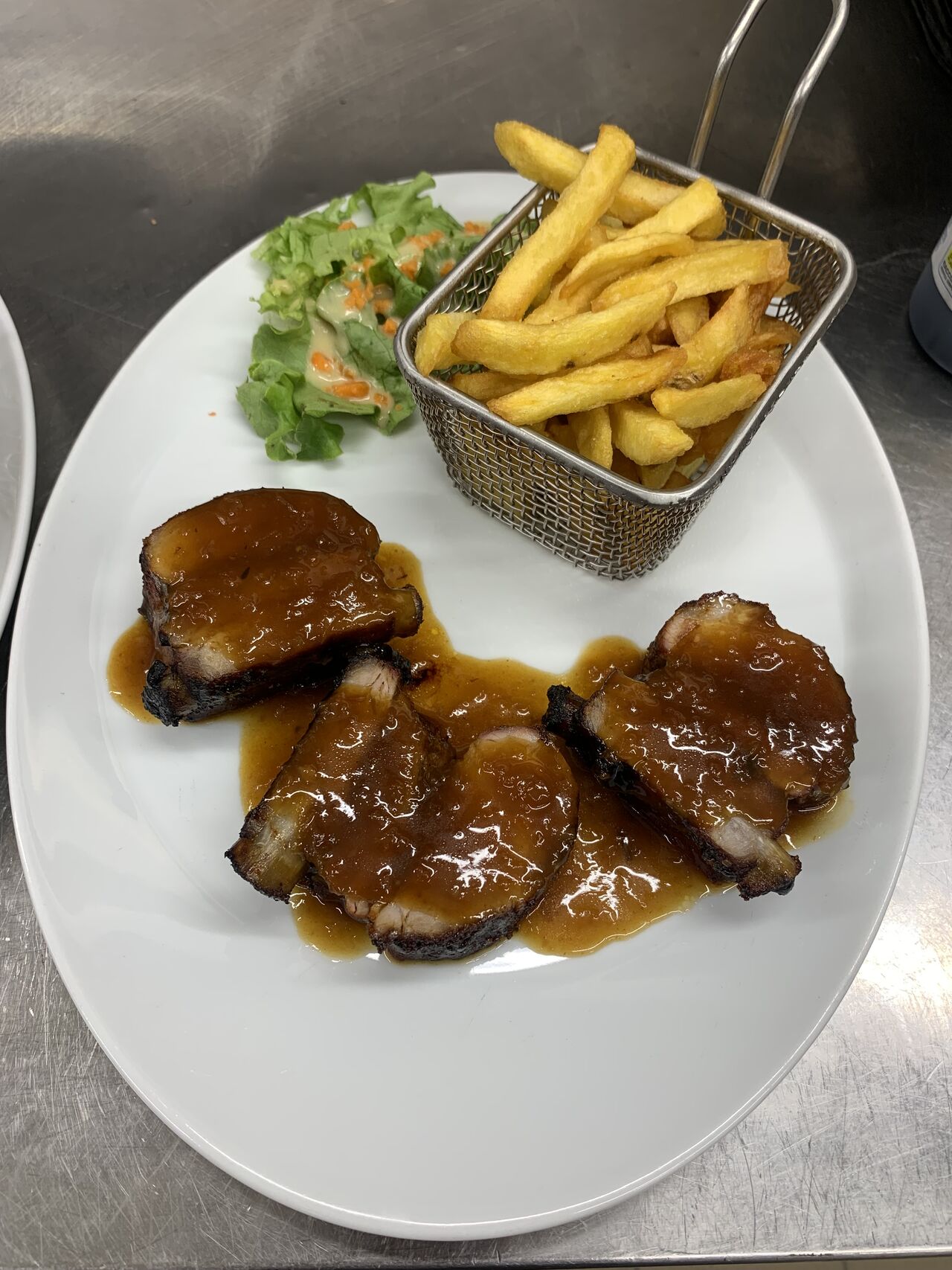 Ribs sauce miel