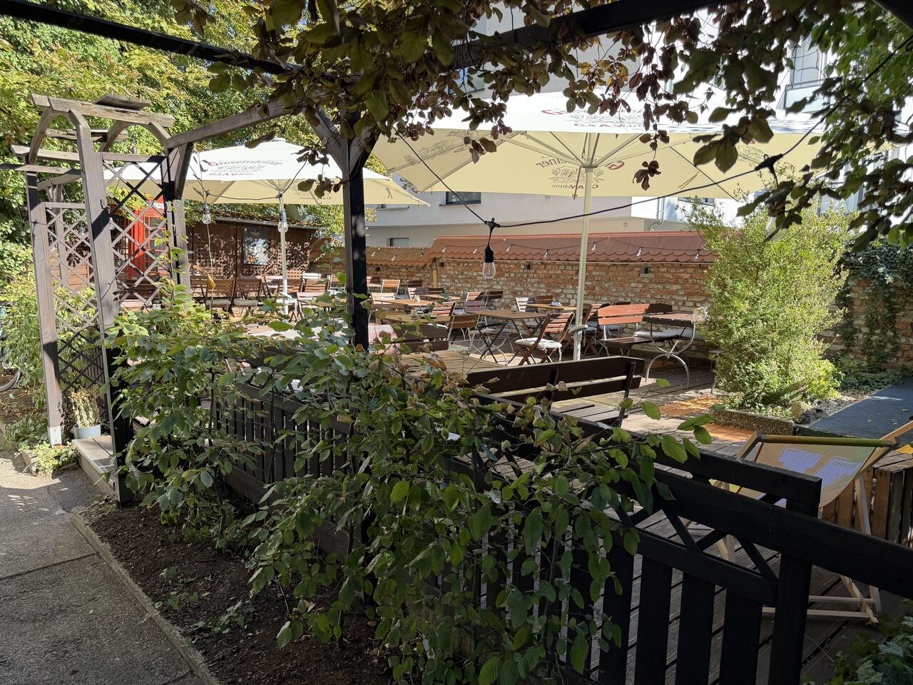 Unser Biergarten