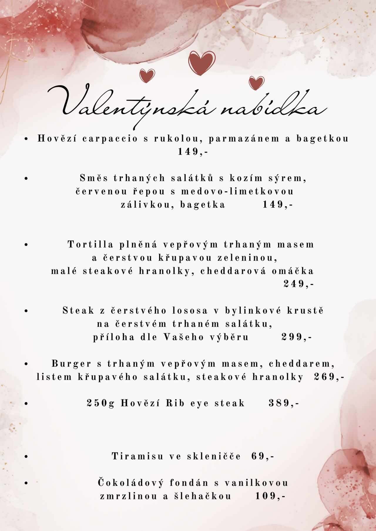 Valentýnská nabíka