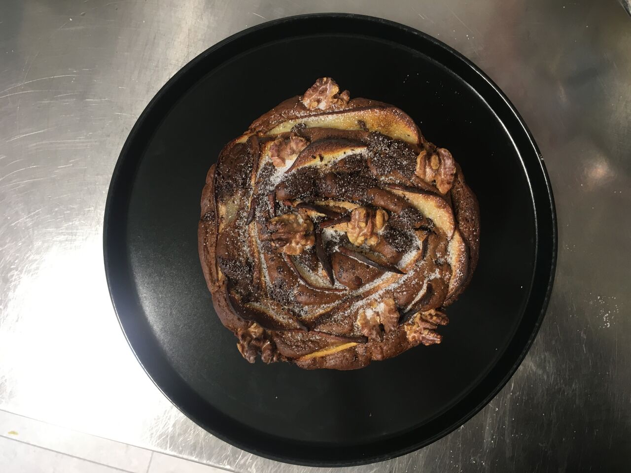 LA TORTA CASERECCIA DI MELE E NOCI