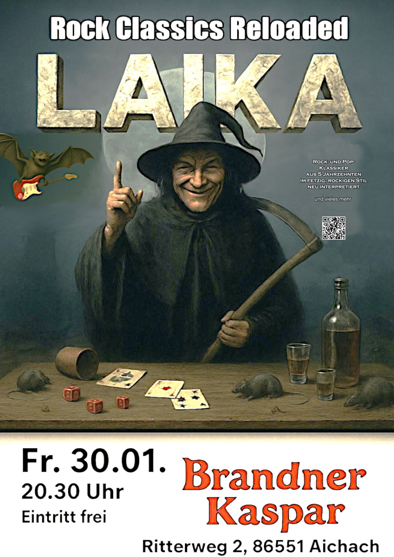 Laika live im Brandner