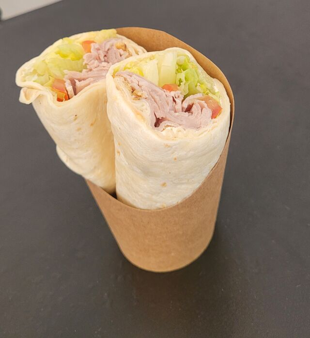 LE WRAP (poulet, jambon ou falafel)