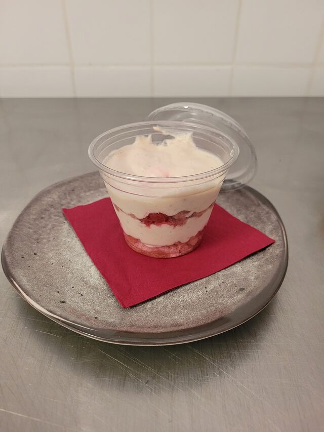 Tiramissu fruit rouge