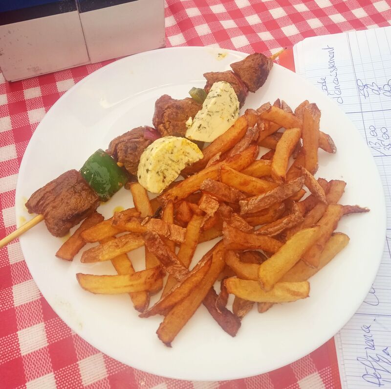 Brochette de boeuf 