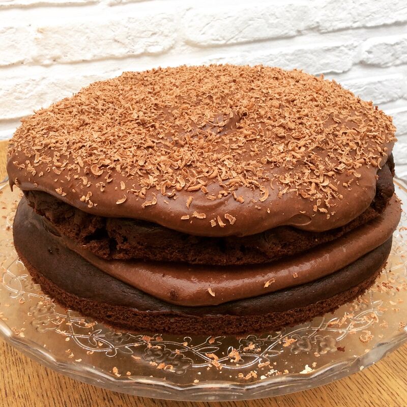 Vegan chocolade cake