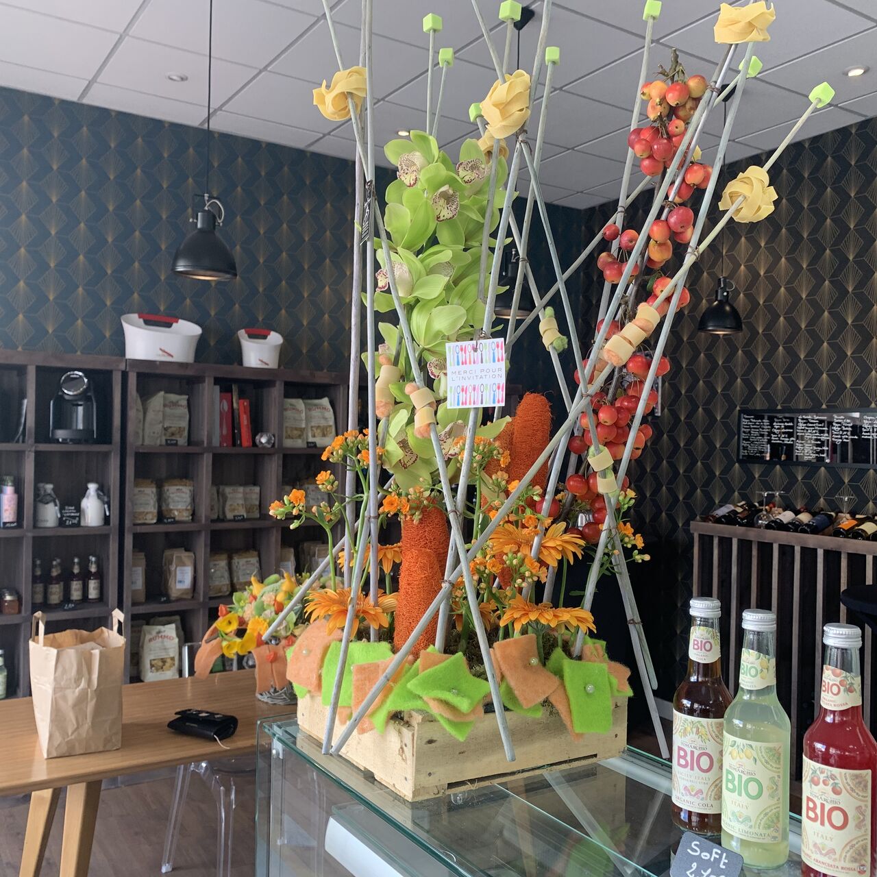 Inauguration officielle le 10 octobre. Merci à Josée fleurs, Montigny les Metz pour la superbe composition