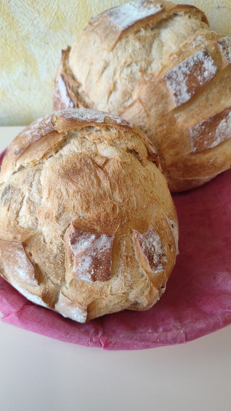 Boule de pain blanc (petit et grand modèle)