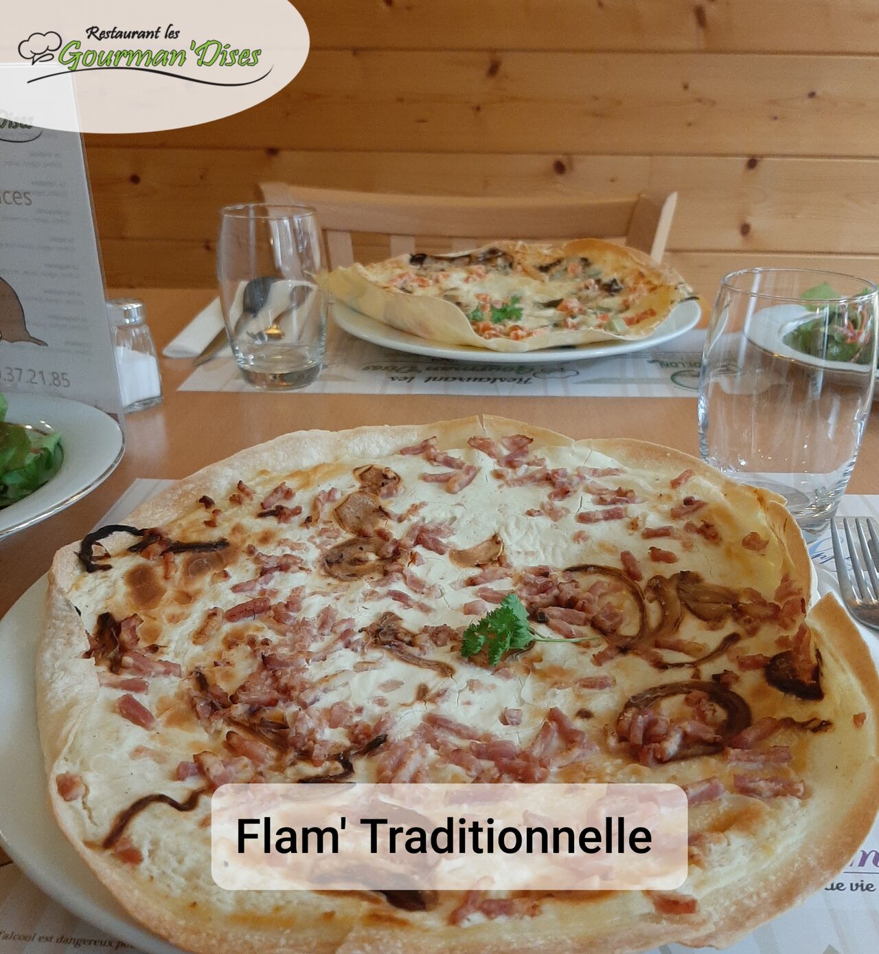 Flammekueche traditionnelle 