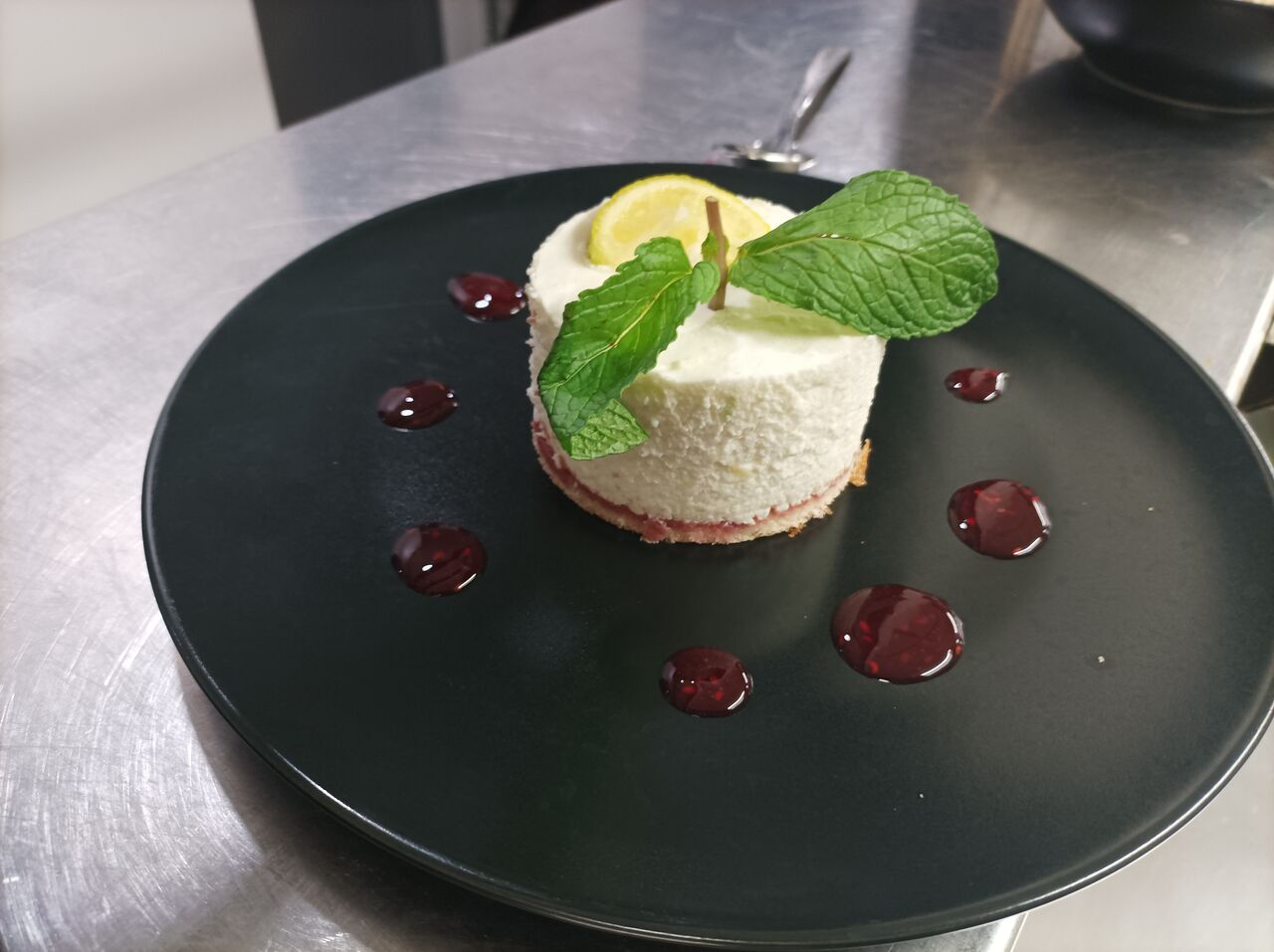 Bavarois Citron vert gingembre