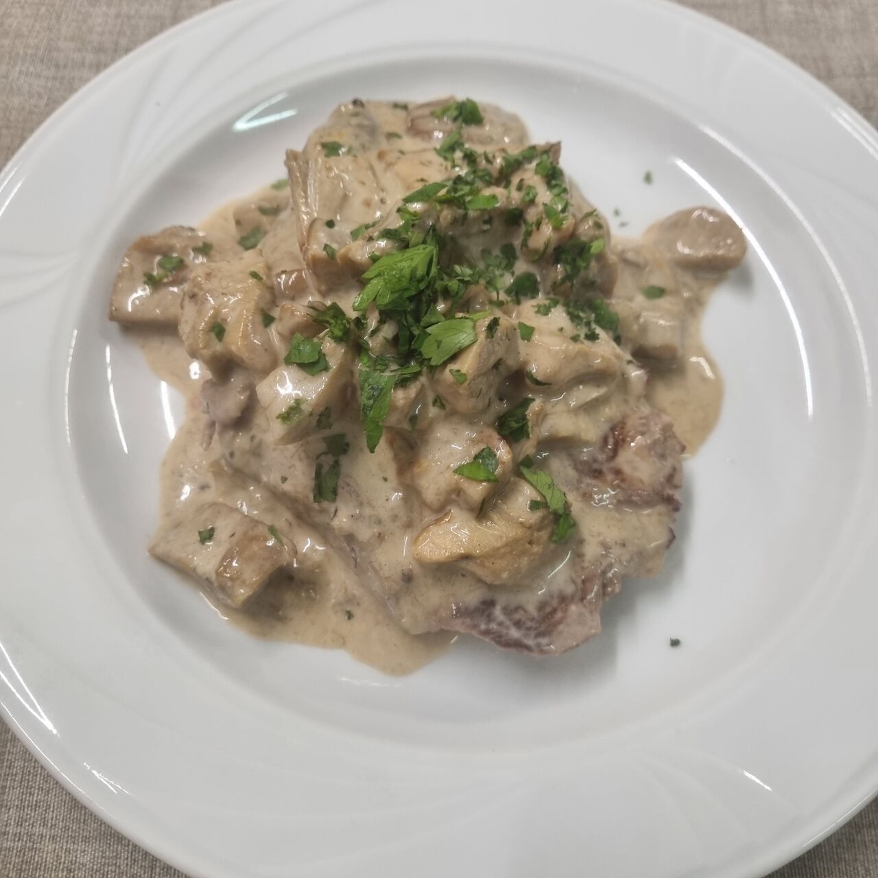 Filetto di Manzo ai Porcini