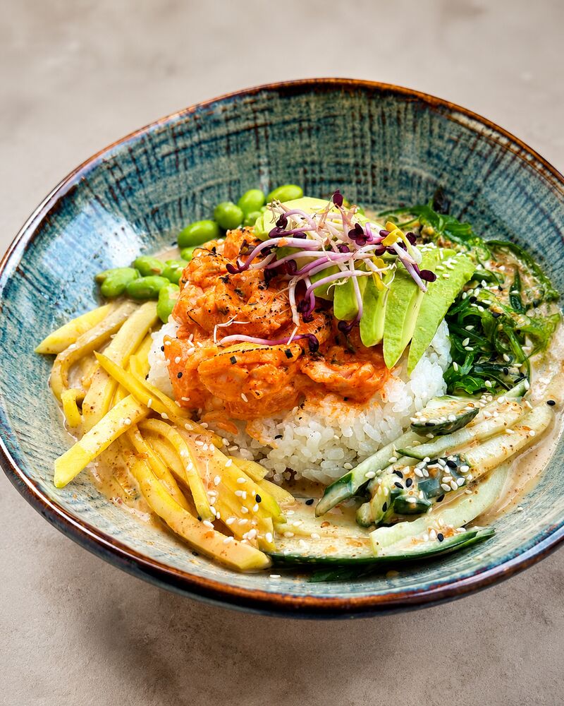 CHILI MAYO LACHS BOWL