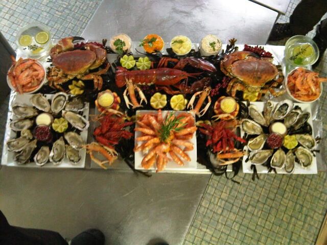 pré-commande de plateau de fruits de mer sur mesure