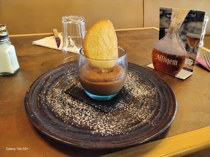 Mousse au Chocolat, Sablé Breton