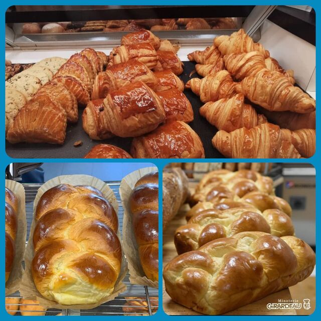 Nos viennoiseries 100 %maison