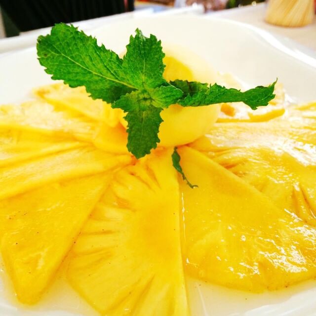 Carpaccio d'Ananas 