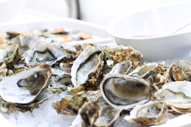 FRUITS DE MER ET HUITRES LE SOIR