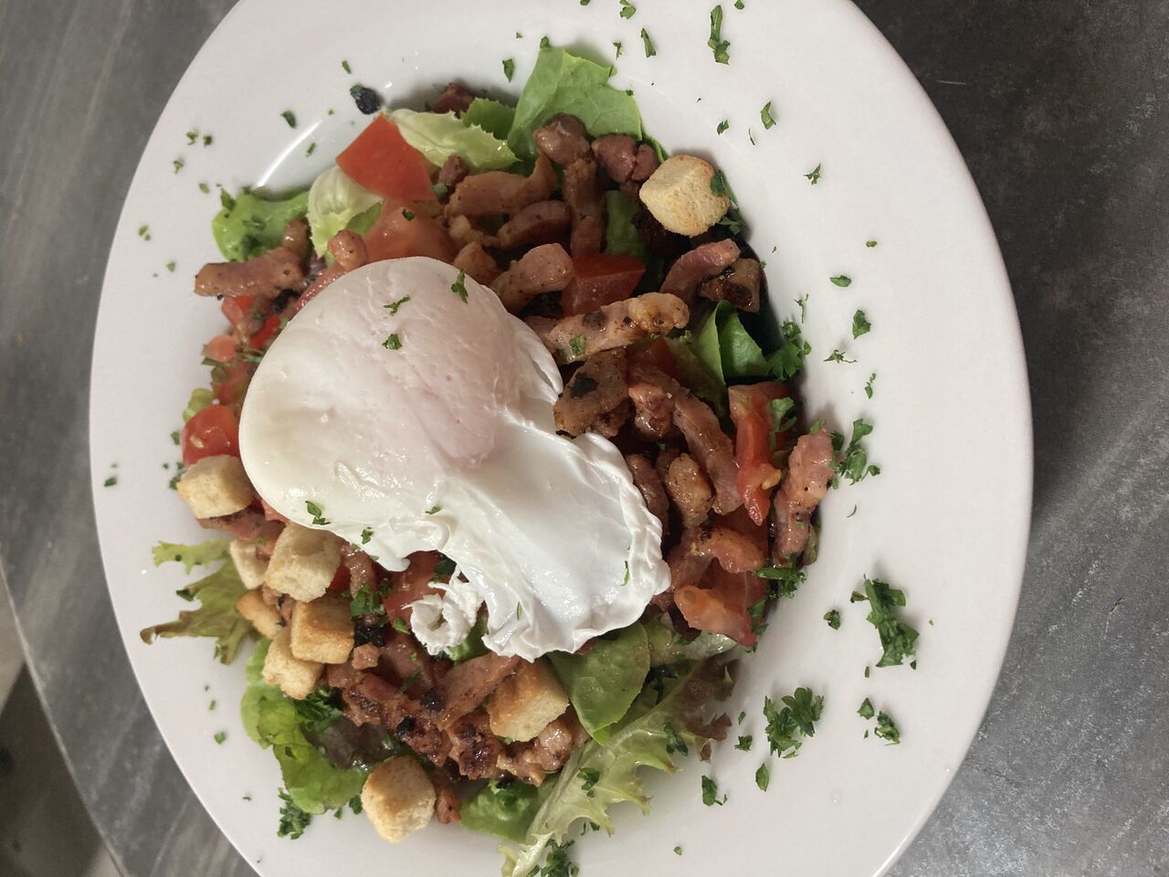 Salade Lyonnaise