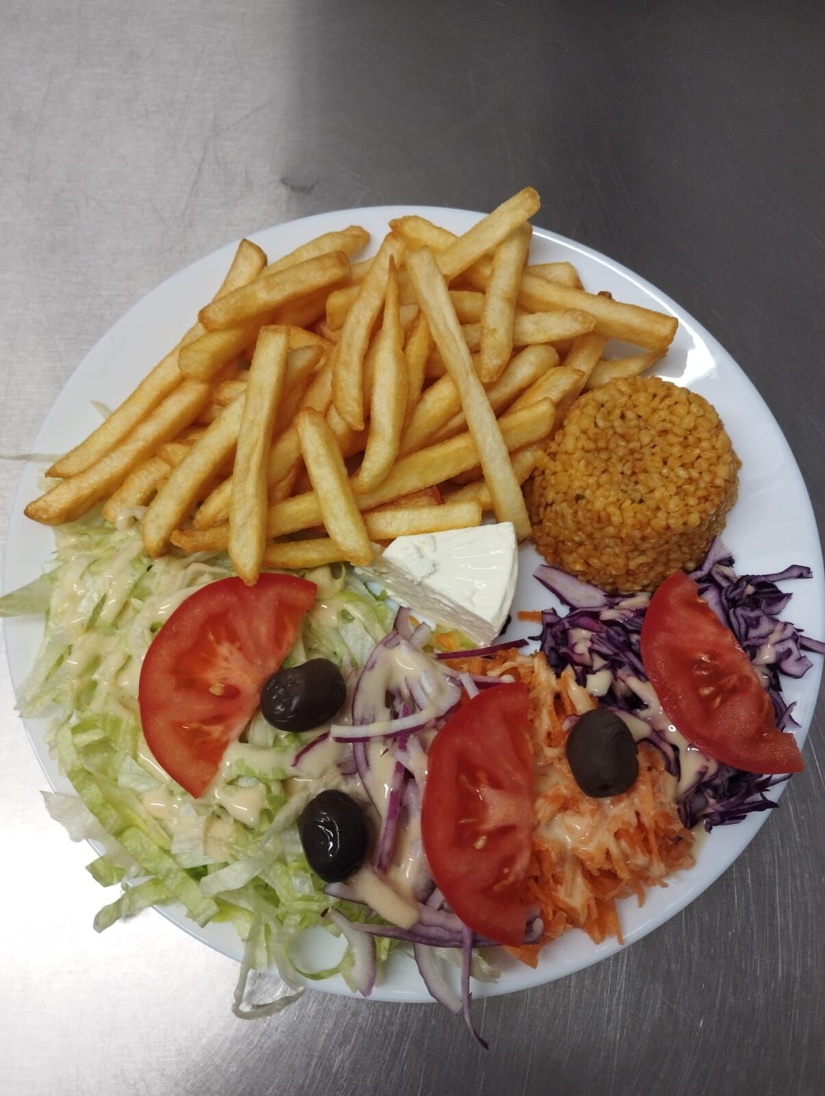 Assiette végétarienne
