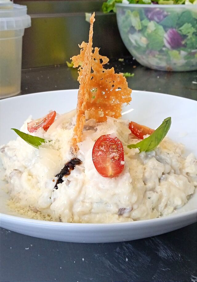 Risotto aux pleurotes