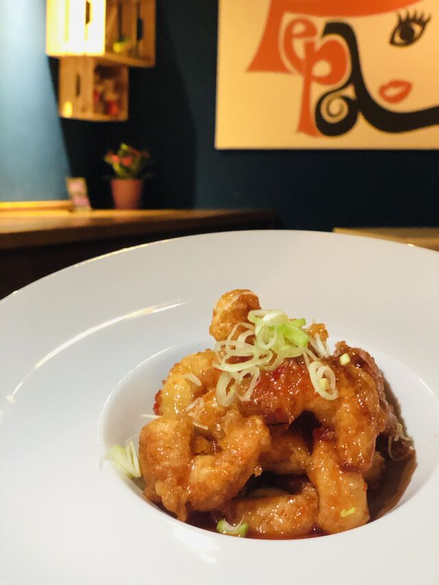 Gambas Sweet Thai / Sweet Thai prawns